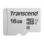 TRANSCEND Karta MicroSDHC 300S 16 GB UHS-I U1 bez adaptera