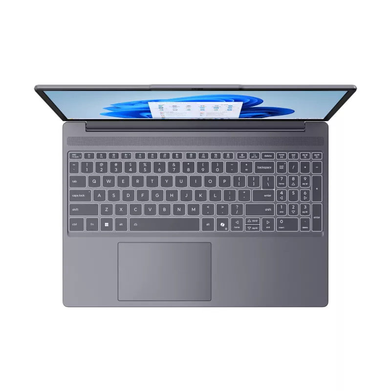 Lenovo IdeaPad cienki 3 15IRH10 Intel® Core™ i5 i5-13420H Laptop 38,9 cm (15,3 cala) WUXGA 16 GB DDR5-SDRAM 1 TB SSD Wi-Fi 7 (802.11be) Windows 11 Home Niemiecki Szary