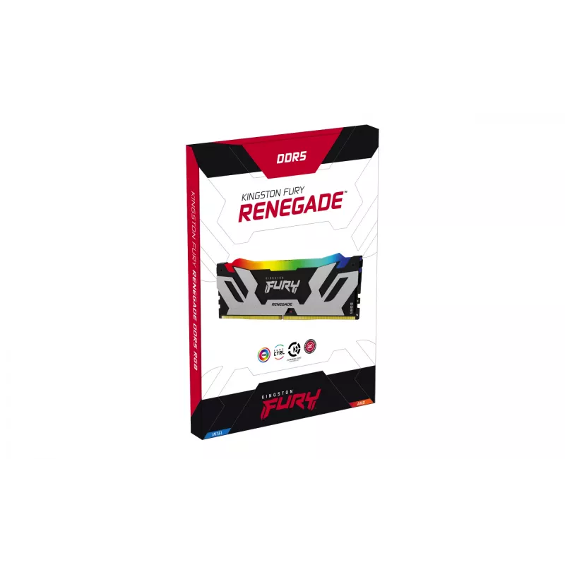 Kingston Technology FURY 32GB 6400MT/s DDR5 CL32 DIMM (Zestaw 2 szt.) Renegade RGB