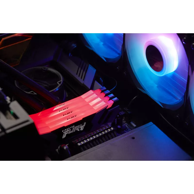 Kingston Technology FURY 32GB 6400MT/s DDR5 CL32 DIMM (Zestaw 2 szt.) Renegade RGB