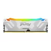 Kingston Technology FURY 64GB 6400MT/s DDR5 CL32 DIMM (Zestaw 2 szt.) Renegade RGB White XMP