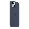 Cover Apple iPhone 15 Silicone Case z MagSafe Storm niebieski