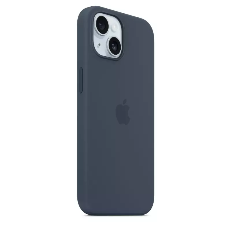 Cover Apple iPhone 15 Silicone Case z MagSafe Storm niebieski