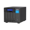 QNAP TVS-H474 NAS Tower Intel® Pentium® G7400 8 GB DDR4 0 TB QuTS hero Czarny