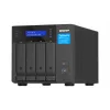 QNAP TVS-H474 NAS Tower Intel® Pentium® G7400 8 GB DDR4 0 TB QuTS hero Czarny