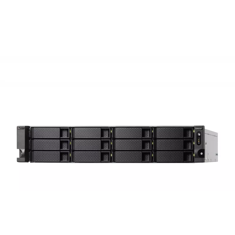 QNAP TS-H1886XU-RP-R2 NAS Rack (3U) Intel® Xeon® D D-1622 32 GB DDR4 0 TB QuTS hero Czarny, Szary