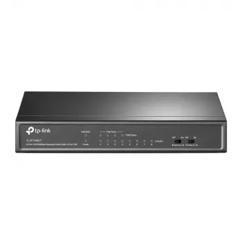 Przełącznik sieciowy TP-Link TL-SF1008LP Niezarządzalny Fast Ethernet (10/100) Power over Ethernet (PoE) Czarny