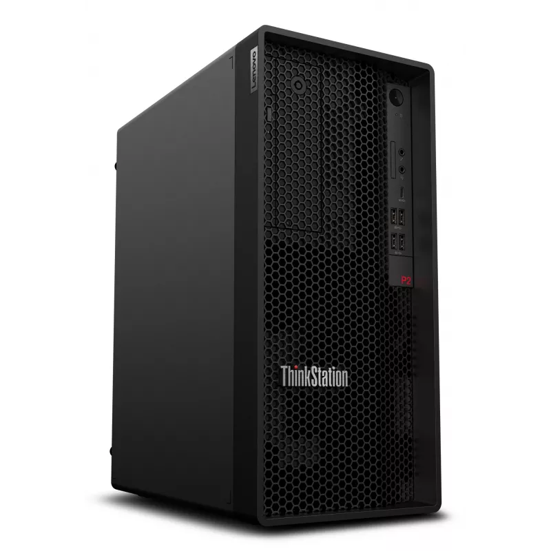 Lenovo ThinkStation P2 Intel® Core™ i5 i5-14500 16 GB DDR5-SDRAM 512 GB SSD Windows 11 Pro Tower Workstation Czarny