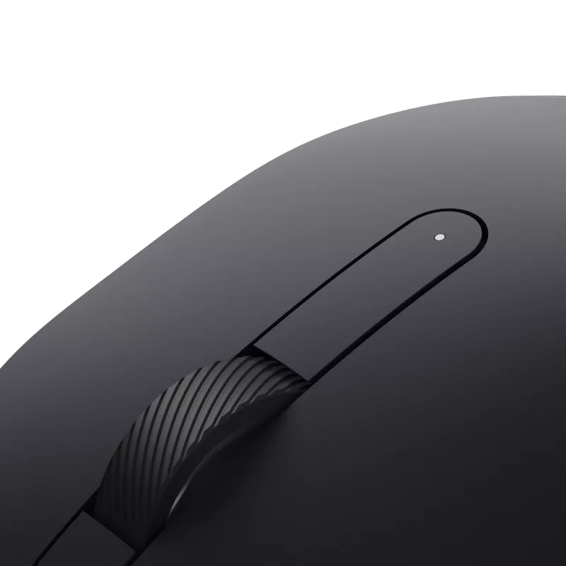 Bezprzewodowa mysz mobilna DELL – MS3320W – Czarna, oburęczna, optyczna, RF Wireless + Bluetooth, 1600 DPI, Czarny