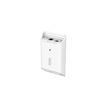 D-Link 15.4w Gigabit PoE Injector, Gigabit Ethernet, 10,100,1000 Mbit/s, 10/100/1000, IEEE 802.3, IEEE 802.3ab, IEEE 802.3af, IEEE 802.3u, Biały, 100 m