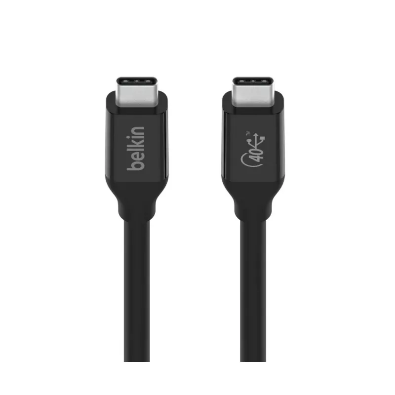 BELKIN USB4 kabel USB-c / USB-c 40 Gbit/s 100W 0.8m Czarny