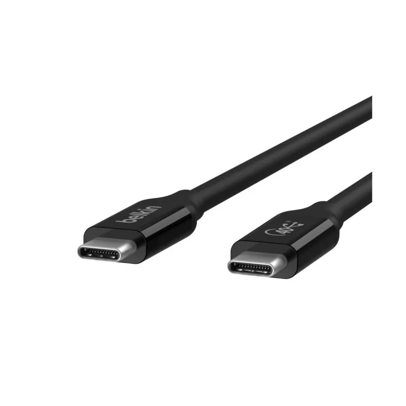 BELKIN USB4 kabel USB-c / USB-c 40 Gbit/s 100W 0.8m Czarny