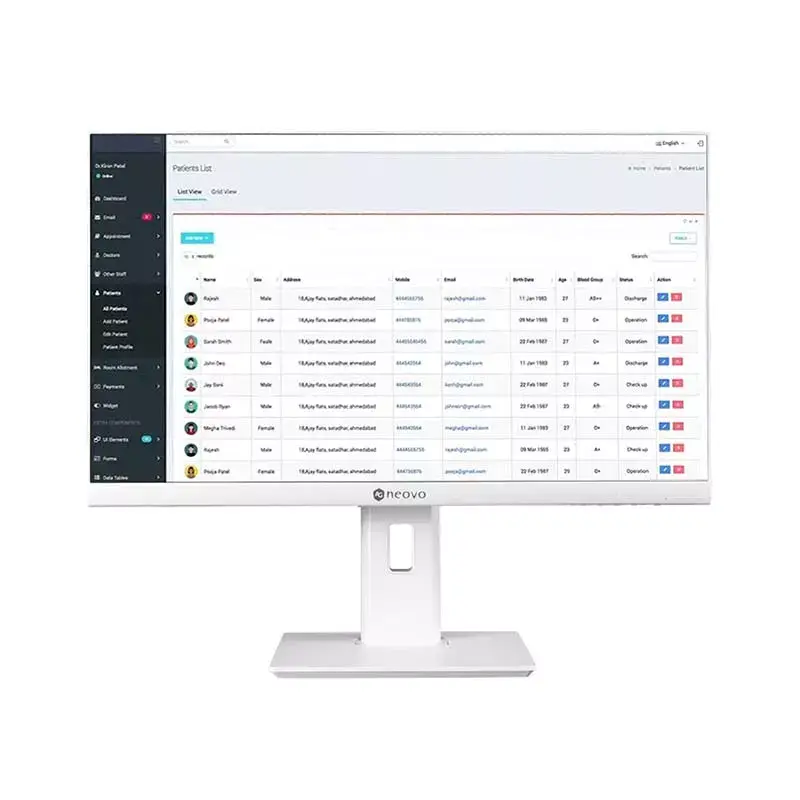 Monitor komputerowy AG Neovo ME-2701 68,6 cm (27 cali) 1920 x 1080 pikseli Full HD LCD Biały
