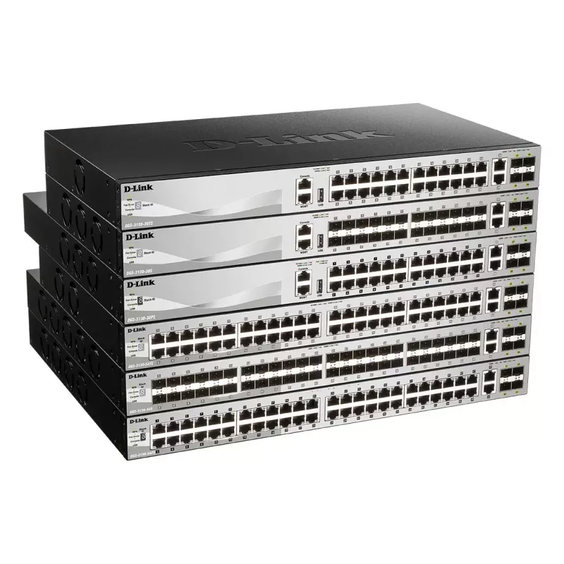 D-Link DGS-3130-30S/E przełącznik sieciowy zarządzalny L3 10G Ethernet (100/1000/10000) Szary