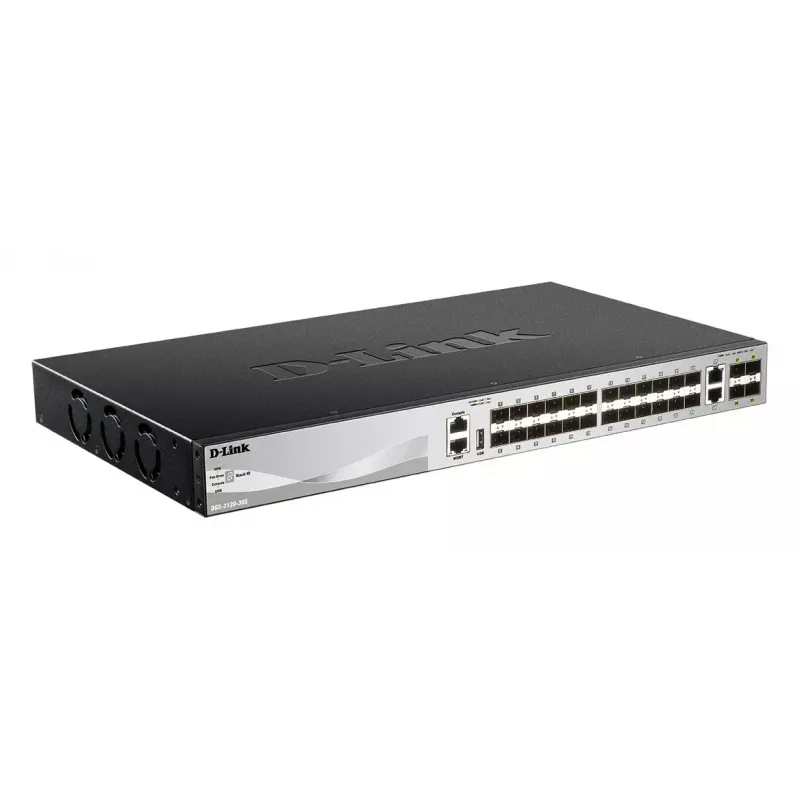 D-Link DGS-3130-30S/E przełącznik sieciowy zarządzalny L3 10G Ethernet (100/1000/10000) Szary