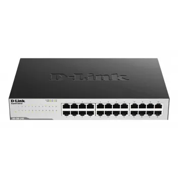 D-Link GO-SW-24G Niezarządzalny L2 Gigabit Ethernet (10/100/1000) 1U Czarny