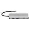 Hub USB-C D-Link 8 w 1 z HDMI/Ethernet/Czytnikiem kart/Zasilaniem Power Delivery