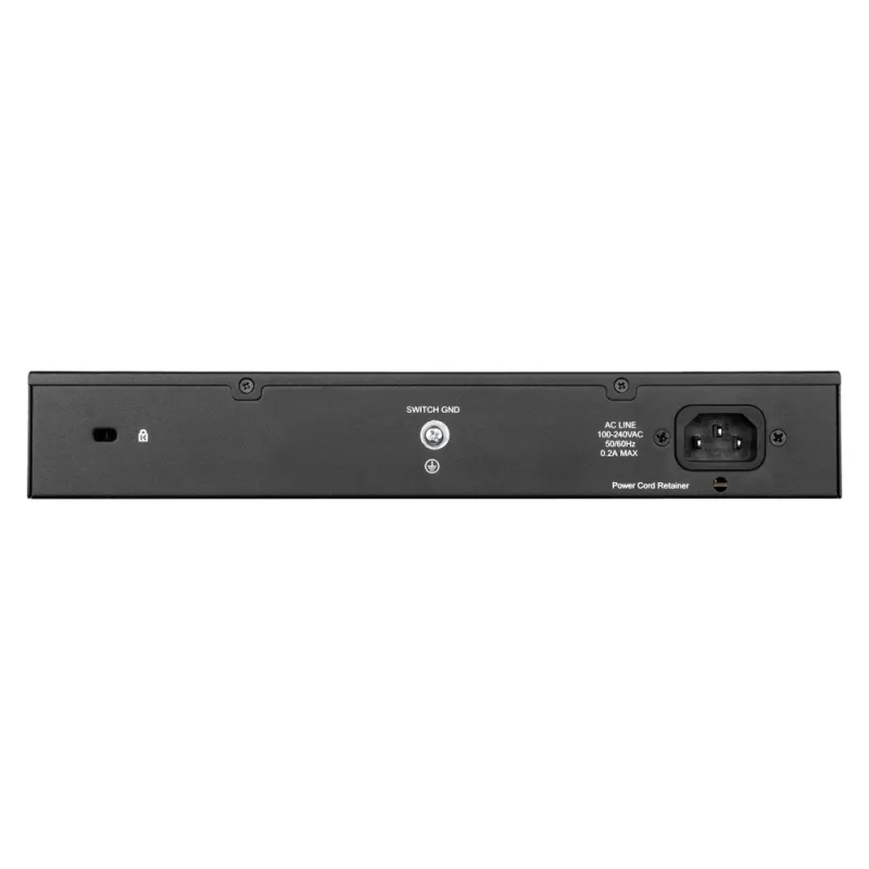 D-Link DGS-1100-16V2 Zarządzany przełącznik L2 Gigabit Ethernet (10/100/1000) Czarny
