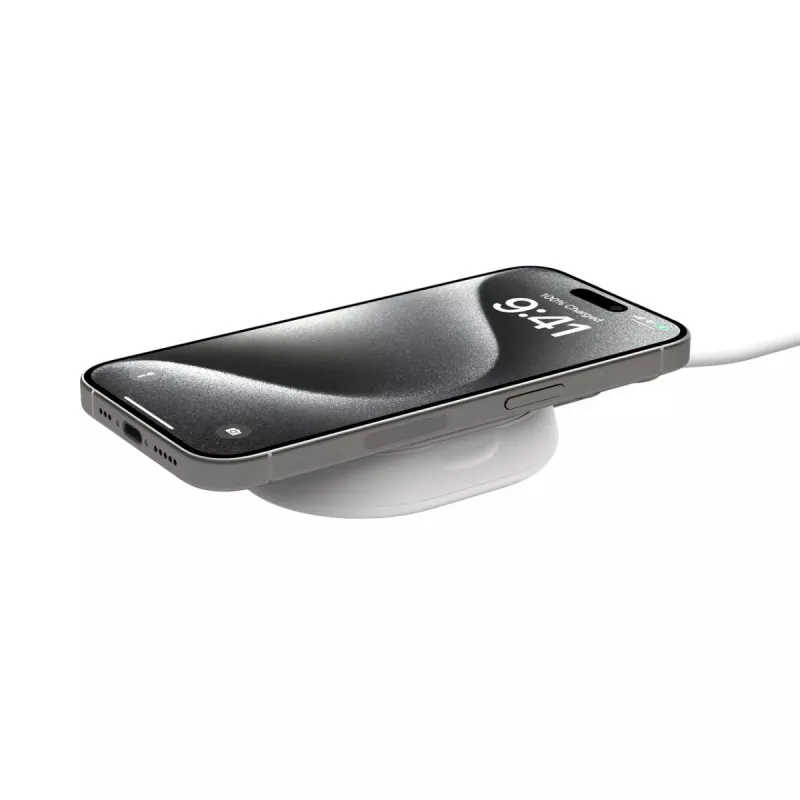 BELKIN bezprzewodowa podstawka ładująca - Boostcharge Pro - Qi2 15W - biały