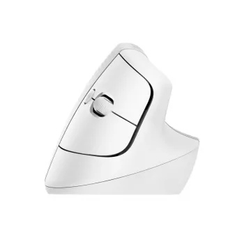 LOGITECH Wireless Mouse Lift for Business Praworęczny Ecru