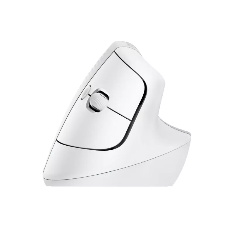 LOGITECH Wireless Mouse Lift for Business Praworęczny Ecru