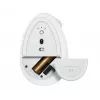 LOGITECH Wireless Mouse Lift for Business Praworęczny Ecru