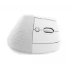 LOGITECH Wireless Mouse Lift for Business Praworęczny Ecru