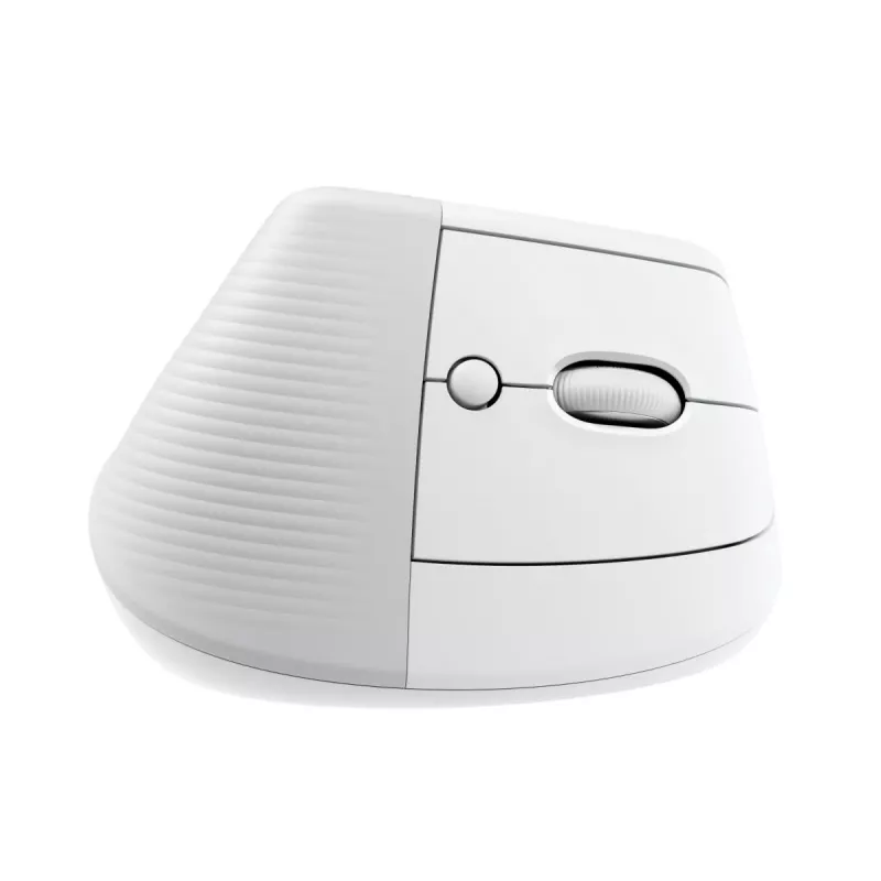 LOGITECH Wireless Mouse Lift for Business Praworęczny Ecru