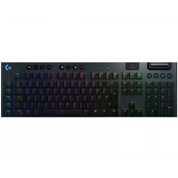 LOGITECH G915 Lightspeed Wireless RGB Mechaniczna Klawiatura Gamingowa - Czarny - Qwertz Deutsch - Dotykowa