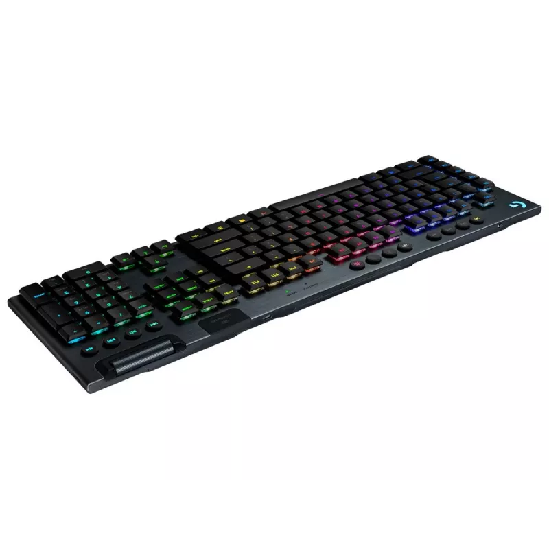 LOGITECH G915 Lightspeed Wireless RGB Mechaniczna Klawiatura Gamingowa - Czarny - Qwertz Deutsch - Dotykowa
