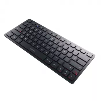 Klawiatura CHERRY KW 9200 MINI uniwersalna USB + RF Wireless + Bluetooth QWERTY angielska czarna