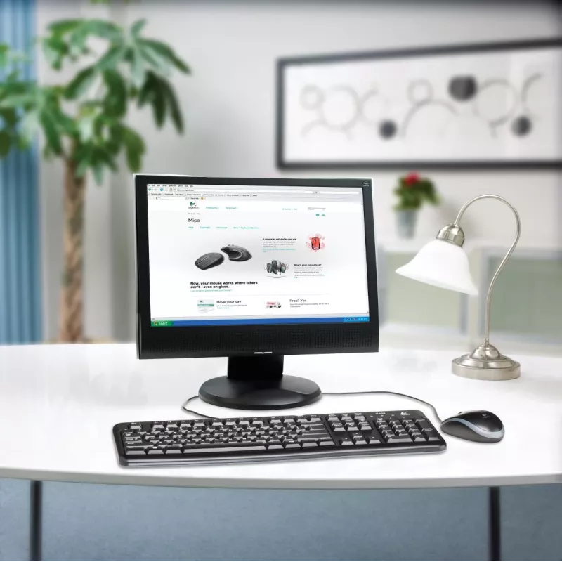 Klawiatura LOGITECH K120 - Azerty belgijski