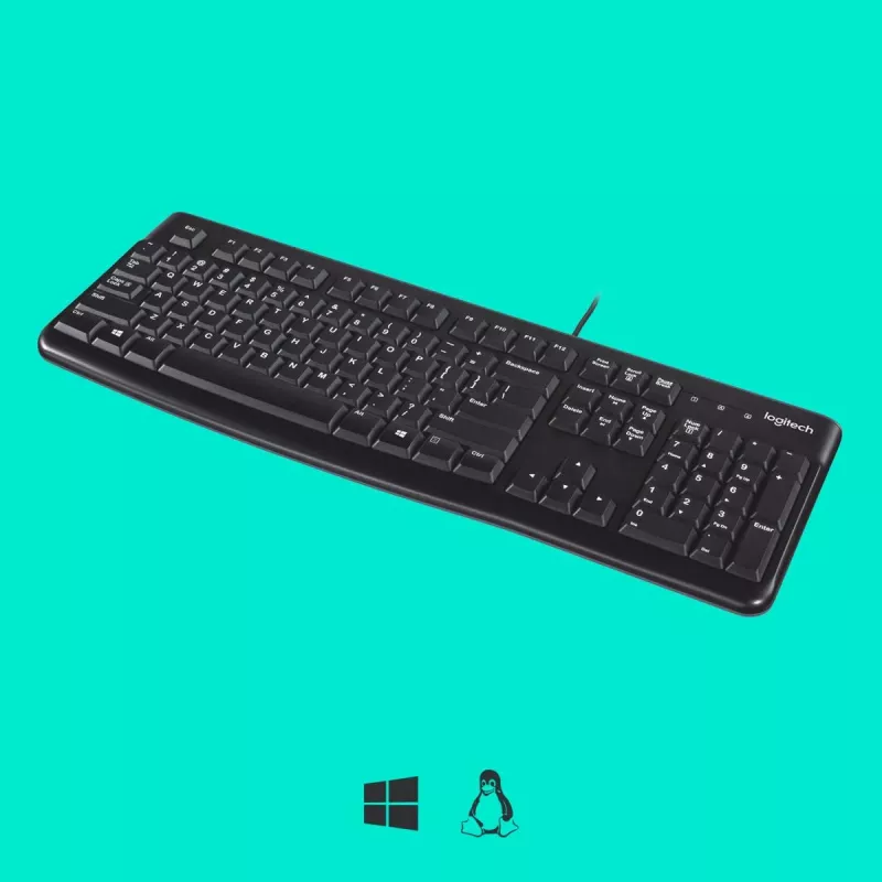 Klawiatura LOGITECH K120 - Azerty belgijski