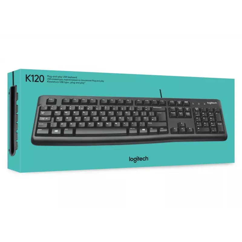Klawiatura LOGITECH K120 - Azerty belgijski