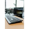 Klawiatura CHERRY KW 3000 Uniwersalna RF Bezprzewodowa QWERTY Hiszpańska Czarna