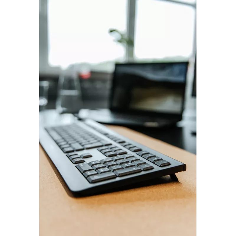 Klawiatura CHERRY KW 3000 Uniwersalna RF Bezprzewodowa QWERTY Hiszpańska Czarna