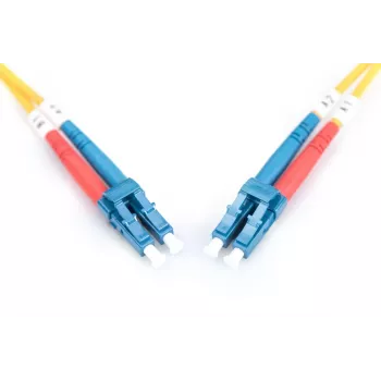 DIGITUS Fiber Optic Patch Cord, LC do LC OS2, Singlemode 09/125 µ, Duplex, Długość 10 m
