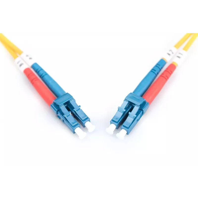 DIGITUS Fiber Optic Patch Cord, LC do LC OS2, Singlemode 09/125 µ, Duplex, Długość 10 m