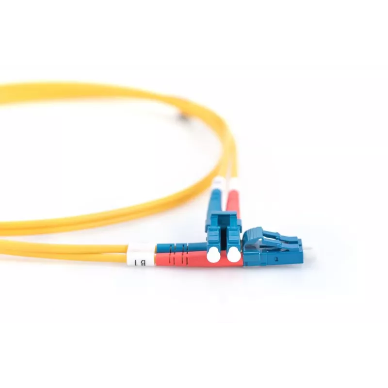 DIGITUS Fiber Optic Patch Cord, LC do LC OS2, Singlemode 09/125 µ, Duplex, Długość 10 m