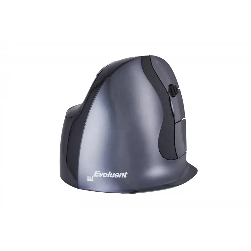 BakkerElkhuizen Evoluent D Medium Bezprzewodowa, Praworęczna, Pionowa konstrukcja, Laser, RF Bezprzewodowa, 3200 DPI, Czarny