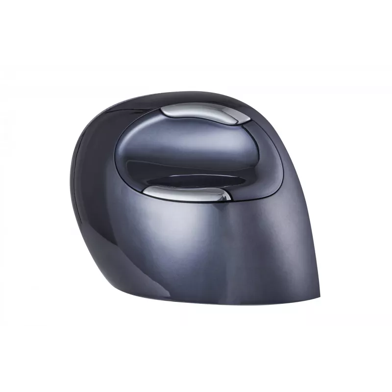 BakkerElkhuizen Evoluent D Medium Bezprzewodowa, Praworęczna, Pionowa konstrukcja, Laser, RF Bezprzewodowa, 3200 DPI, Czarny