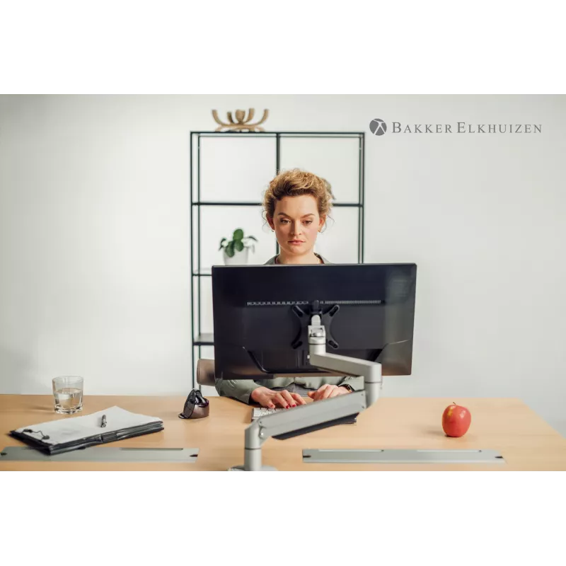 BakkerElkhuizen Evoluent D Medium Bezprzewodowa, Praworęczna, Pionowa konstrukcja, Laser, RF Bezprzewodowa, 3200 DPI, Czarny