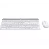 LOGITECH Slim Wireless Keyboard And Mouse Combo Mk470 - Offwhite - Qwertz Ge