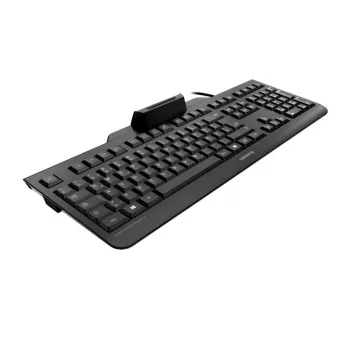 CHERRY SECURE BOARD 1.0 klawiatura biurowa USB QWERTZ niemiecka czarna