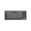 LOGITECH Mx Mechanical Mini Minimalistyczna Bezprzewodowa Podświetlana Klawiatura - Grafitowa Cicha Dotykowa Qwertz Suisse