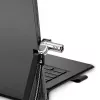 Kensington NanoSaver Keyed Dual Head Laptop Lock, 1,8 m, Kensington, Klucz, Stal węglowa, Czarny, Stal nierdzewna
