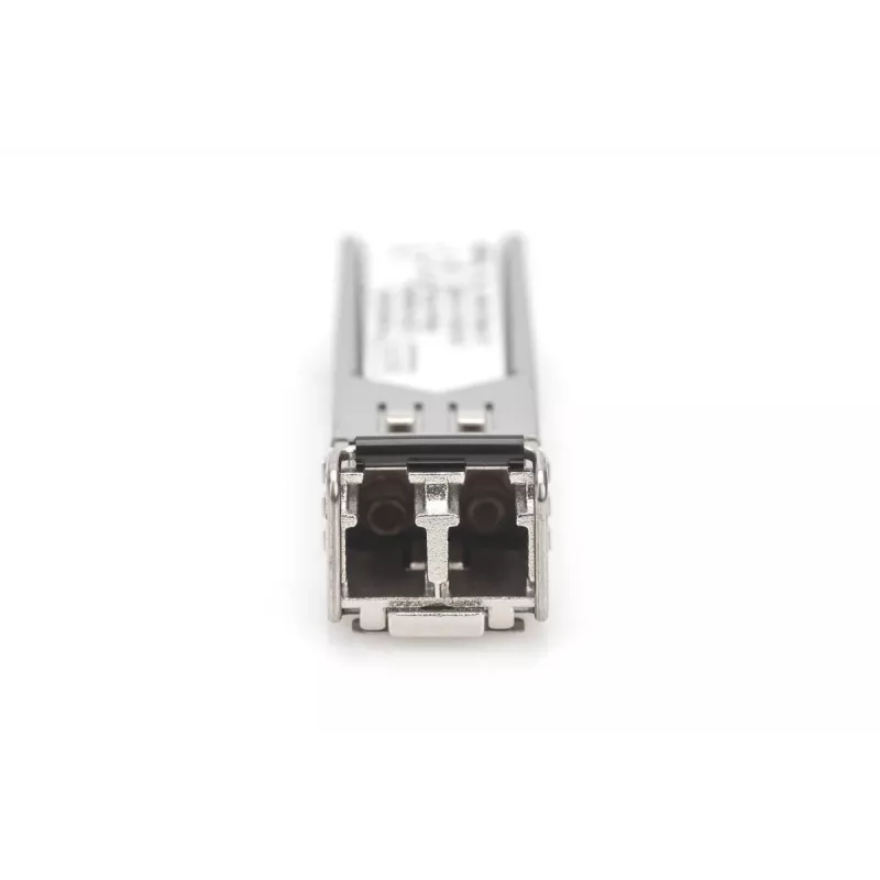 Moduł DIGITUS SFP 1,25 Gb/s, zasięg do 550 m, wielomodowy, złącze LC Duplex, wersja przemysłowa 1000Base-SX, 850 nm