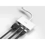 D-Link 3-in-1 USB-C to HDMI/VGA/DisplayPort Adapter, Wired, USB 3.2 Gen 1 (3.1 Gen 1) Type-C, biały, CE, FCC, IC, RCM, DC, 0.04 A