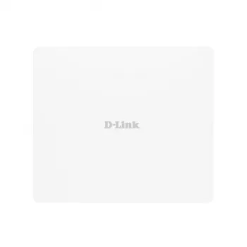 D-Link AX3000 Wi-Fi 6 Dwuzakresowy Punk Dostępowy PoE Zewnętrzny, 2.4 GHz, 5 GHz, 3000 Mbit/s, 64-bit WEP, 128-bit WEP, SSID, WEP, WPA, WPA2, WPA3, 10,100,1000,2500 Mbit/s