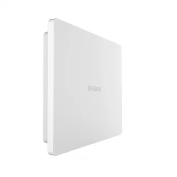 D-Link AX3000 Wi-Fi 6 Dwuzakresowy Punk Dostępowy PoE Zewnętrzny, 2.4 GHz, 5 GHz, 3000 Mbit/s, 64-bit WEP, 128-bit WEP, SSID, WEP, WPA, WPA2, WPA3, 10,100,1000,2500 Mbit/s